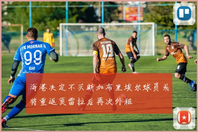 海港决定不买断加布里埃尔球员或将重返莫雷拉后再次外租